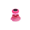9.5 * 7 * 7 Rosa Buen Precio Plástico Palm Scrub Pot Dish Brush